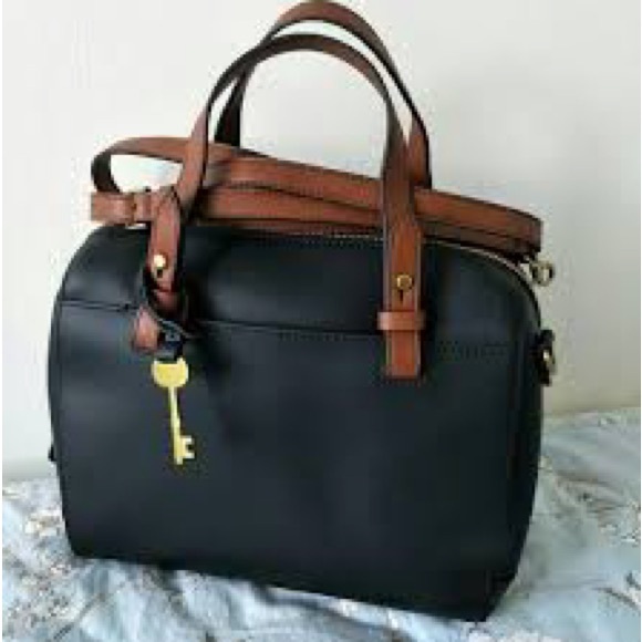 Fossil Black and Brown Crossbody Bag - Picture 8 of 8